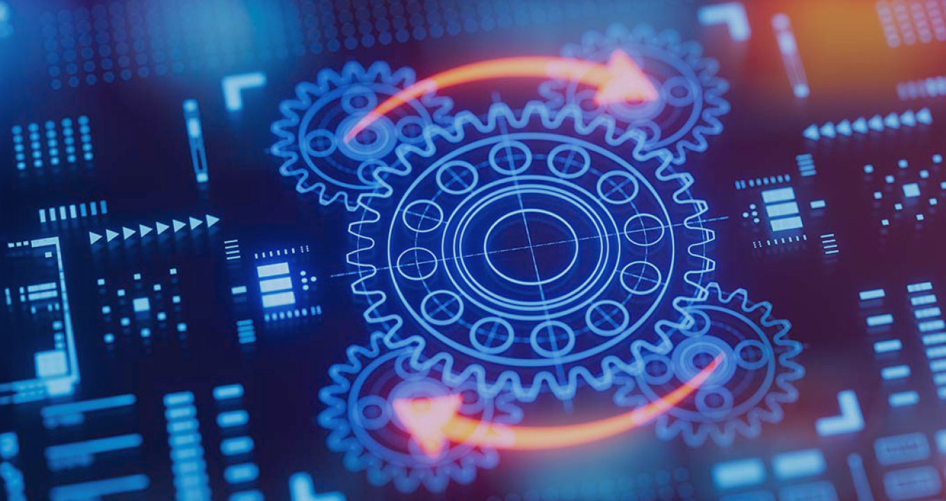 Continuous integration flow propagates update signals through interconnected system paths, triggering module reloads in real time.